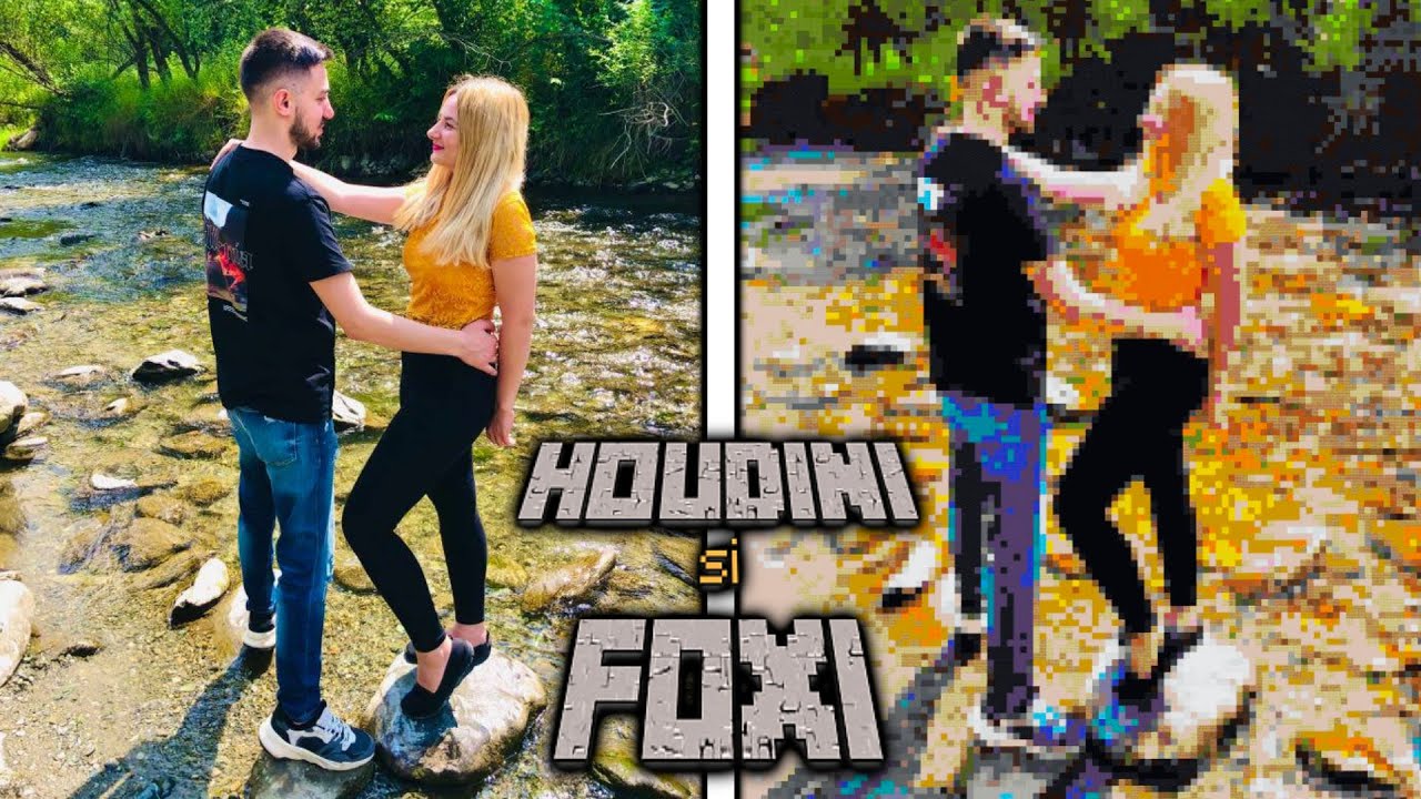 HOUDINI si FOXI in MINECRAFT vs VIATA REALA!
