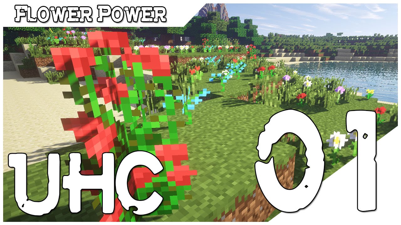 FLOWER POWER UHC - 01: Crazy Deathmatch w/ Iceman8030!
