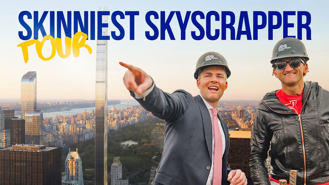 Touring New York’s Skinniest Skyscraper with Casey Neistat | Ryan Serhant Vlog #65