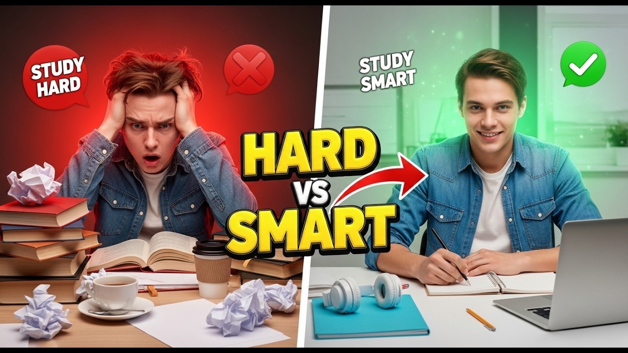 Study Hard vs Study Smart – A Day in a Smart Student’s Life