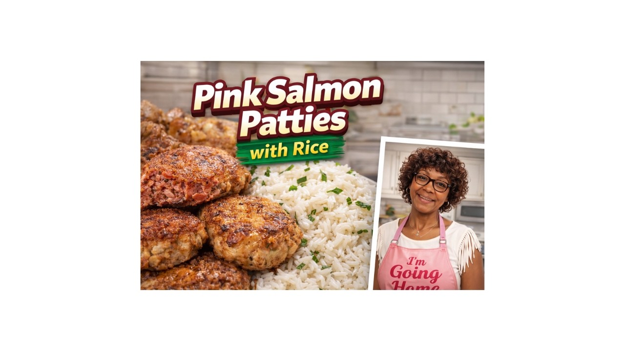 Easy Pink Salmon Patties for Breakfast | Southern Salmon Patties & Rice