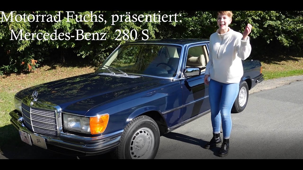 Wie fährt sich ein 50 Jahre alter Mercedes 280 S? | Ricarda und Gregor testen | Folge 1