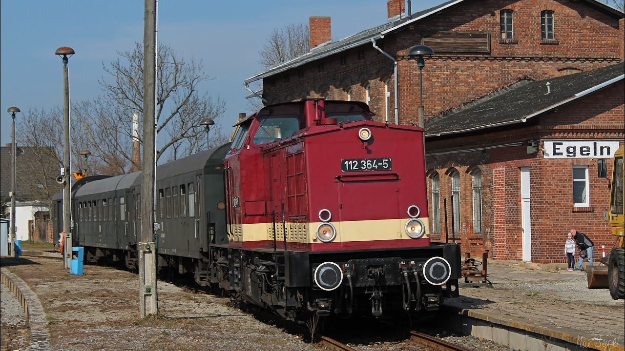 Frühlingsfest Bw Staßfurt + Sonderzug nach Egeln mit V100 [März 2022]