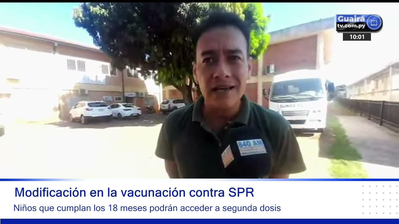 Aplicaciones de vacunas contra SPR cuenta con una nueva modificación