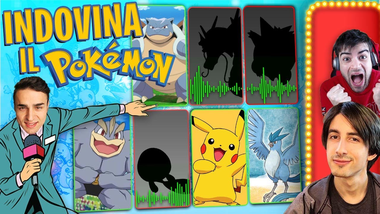BLAZI ASFALTA TUTTI NEL QUIZ INDOVINA IL POKEMON DAL VERSO con GIOSEPH!