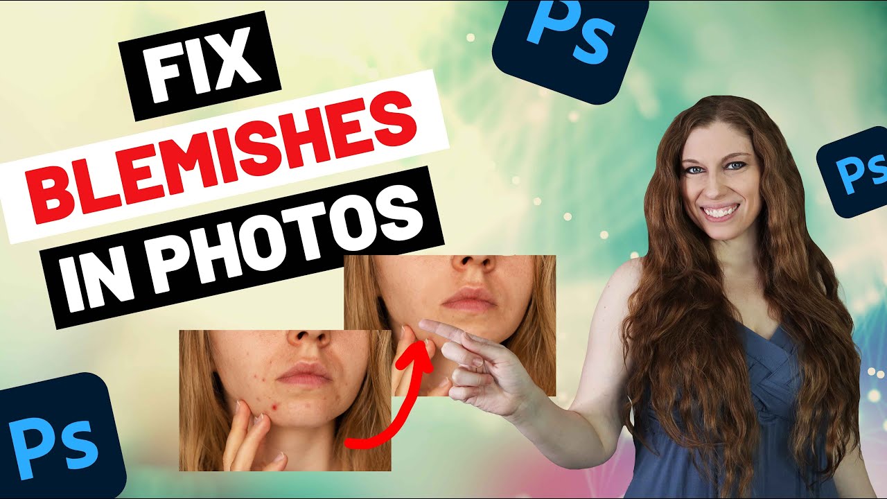 How To Fix Blemishes In Photos For Content Creators (Photoshop Tutorial)