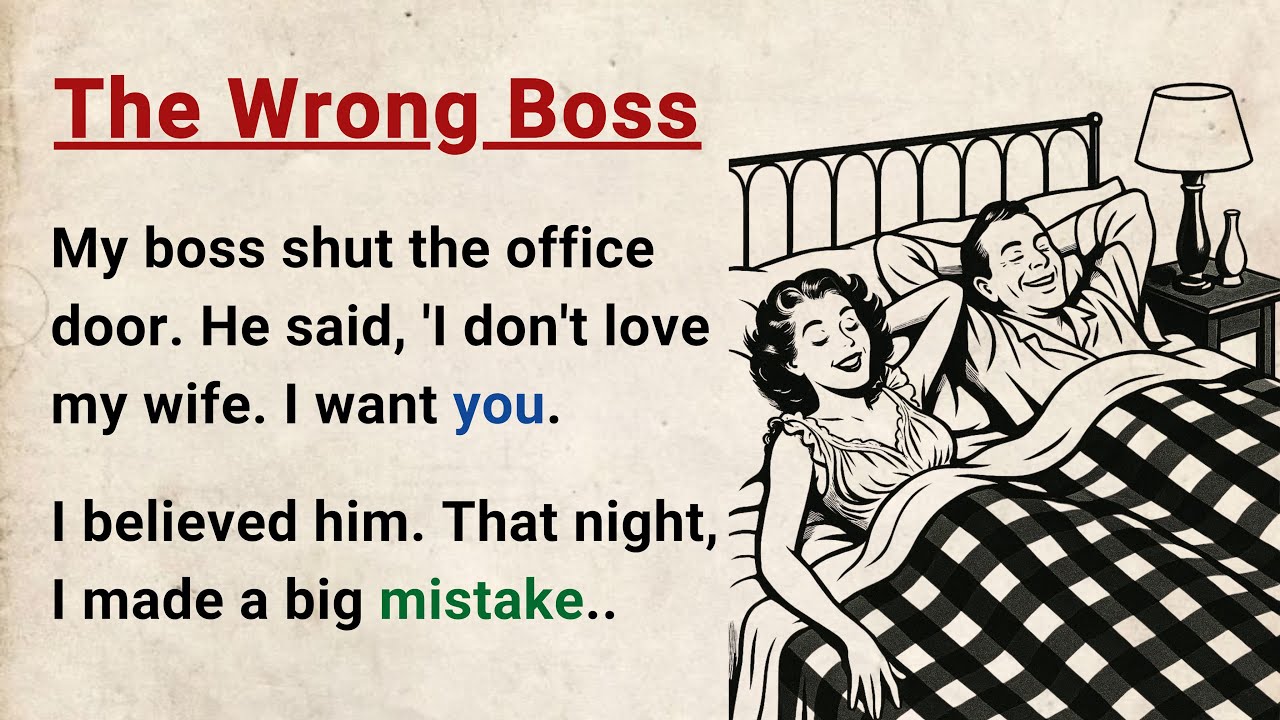 Learn English through Stories Level 3 ⭐ The Wrong Boss - Emotional English Story for Listening Pract