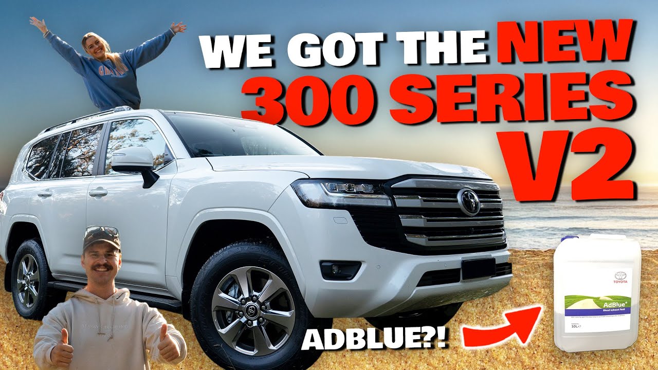 FIRST in AUS! We got THE NEW 2025 V2 Landcruiser 300 Series Walkthrough- Ad Blue?