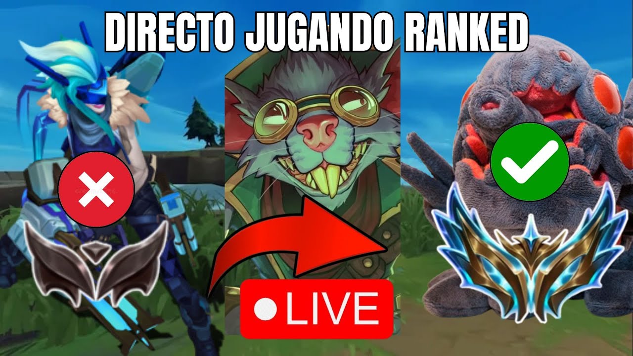 Jugando las 5 Primeras rankeds