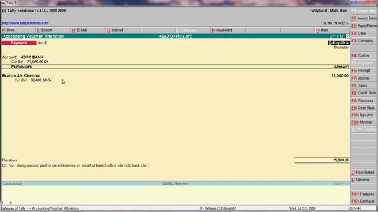 interview questions in tally part 2