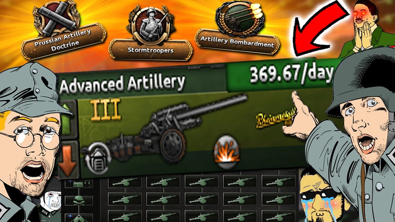 The Secret to ARTILLERY ONLY in HOI4 Gotterdammerung?