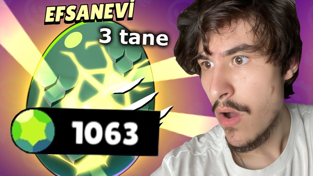 1063 TAŞA 90 TANE YUMURTA AÇMAK (Brawl Stars)