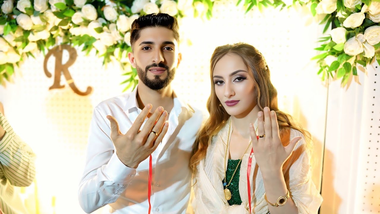 حفلة الخطبة العروسين. صالح ربيعة. فنان سيبان دادفان الاورغ سيمار فيديو فرهاد ج2