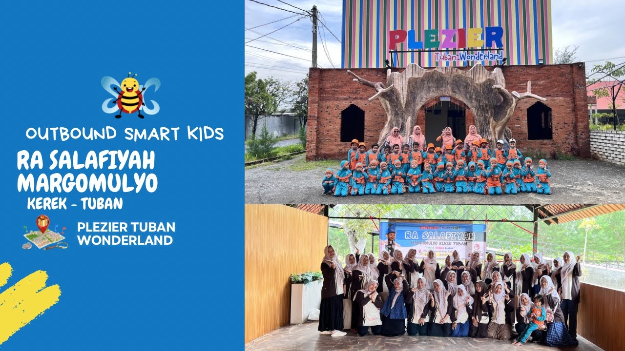 Outbound Anak RA SALAFIYAH Margomulyo Kerek Tuban di Plezier Tuban Wonderland 