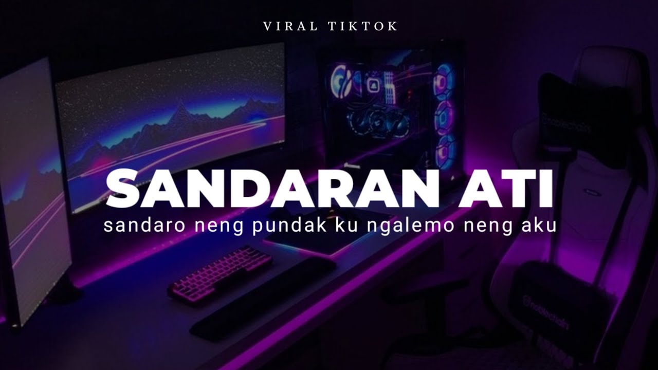 DJ SANDARAN ATI VIRAL TIKTOK ( DJ SENDERO NENG PUNDAK KU NGALEMO NENG AKU )