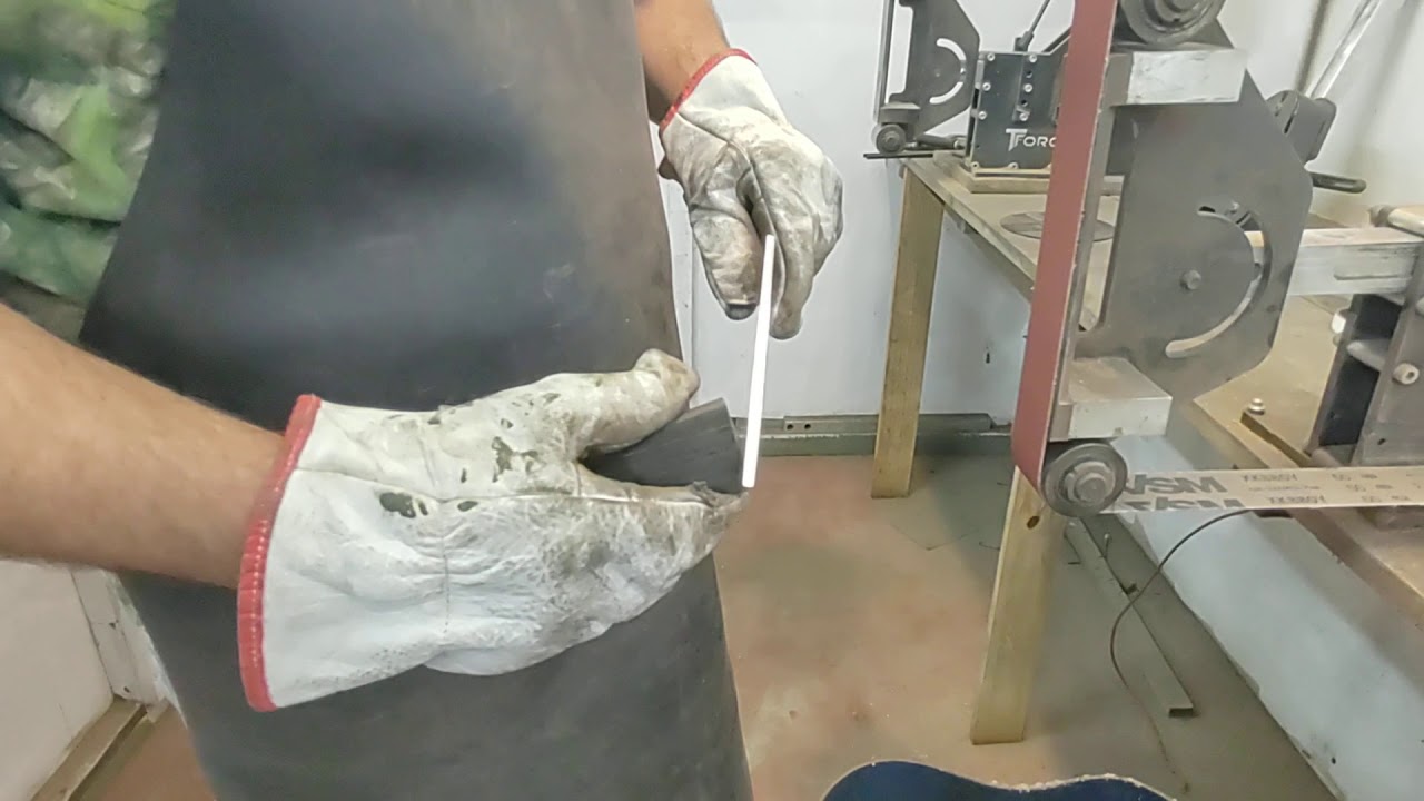 Faca por Desbaste - Parte 3