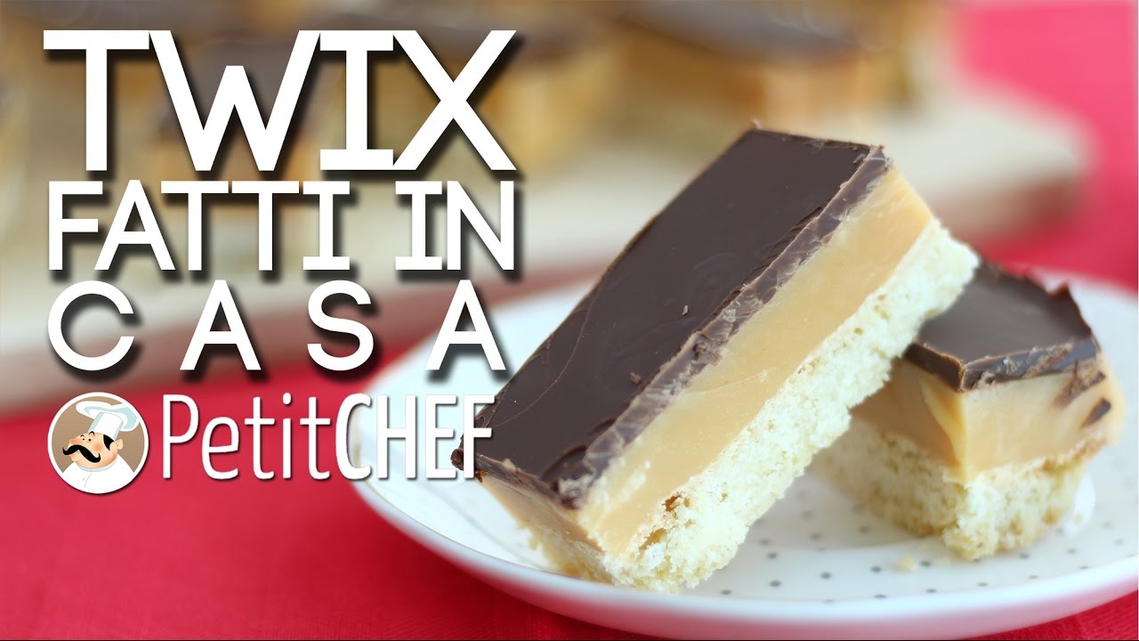 Twix fatti in casa - Ricetta Golosa PetitChef.it