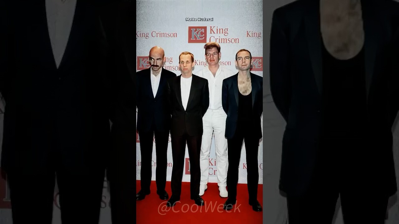 King Crimson (band 1981) THEN vs NOW  - 