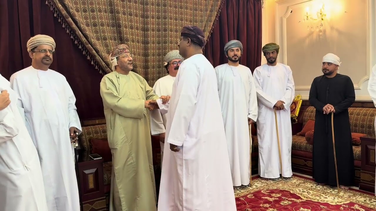 خريف صلالة ٢٠٢٥/سعادة الشيخ سالم الشنفري يستضيف الشيخ أحمد الغفيلي عضو وممثل للمركز العربي الأورو