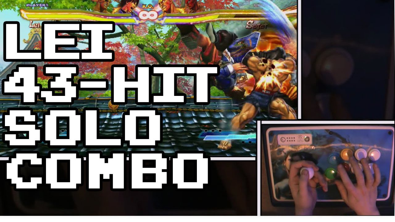 Lei 43-hit solo combo [SFxT DLC]