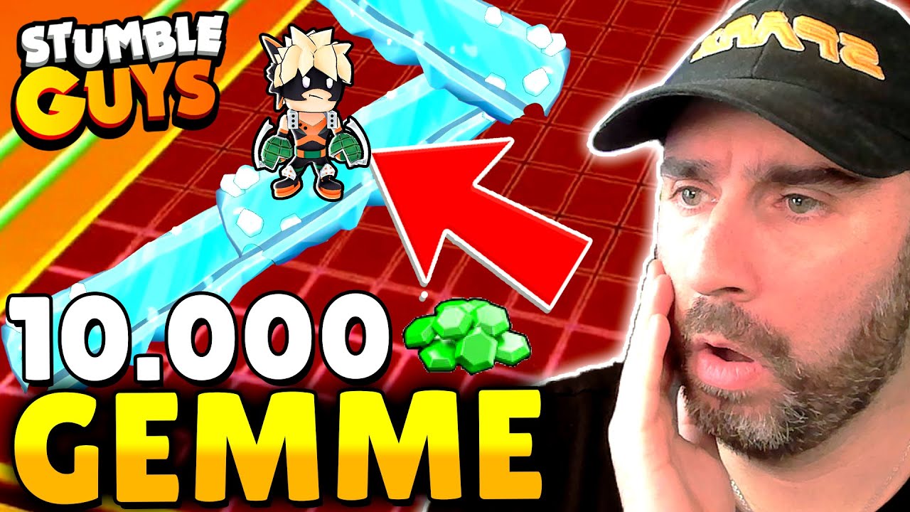 TORNEO da 10.000 GEMME su STUMBLE GUYS con MAPPE MODIFICATE!