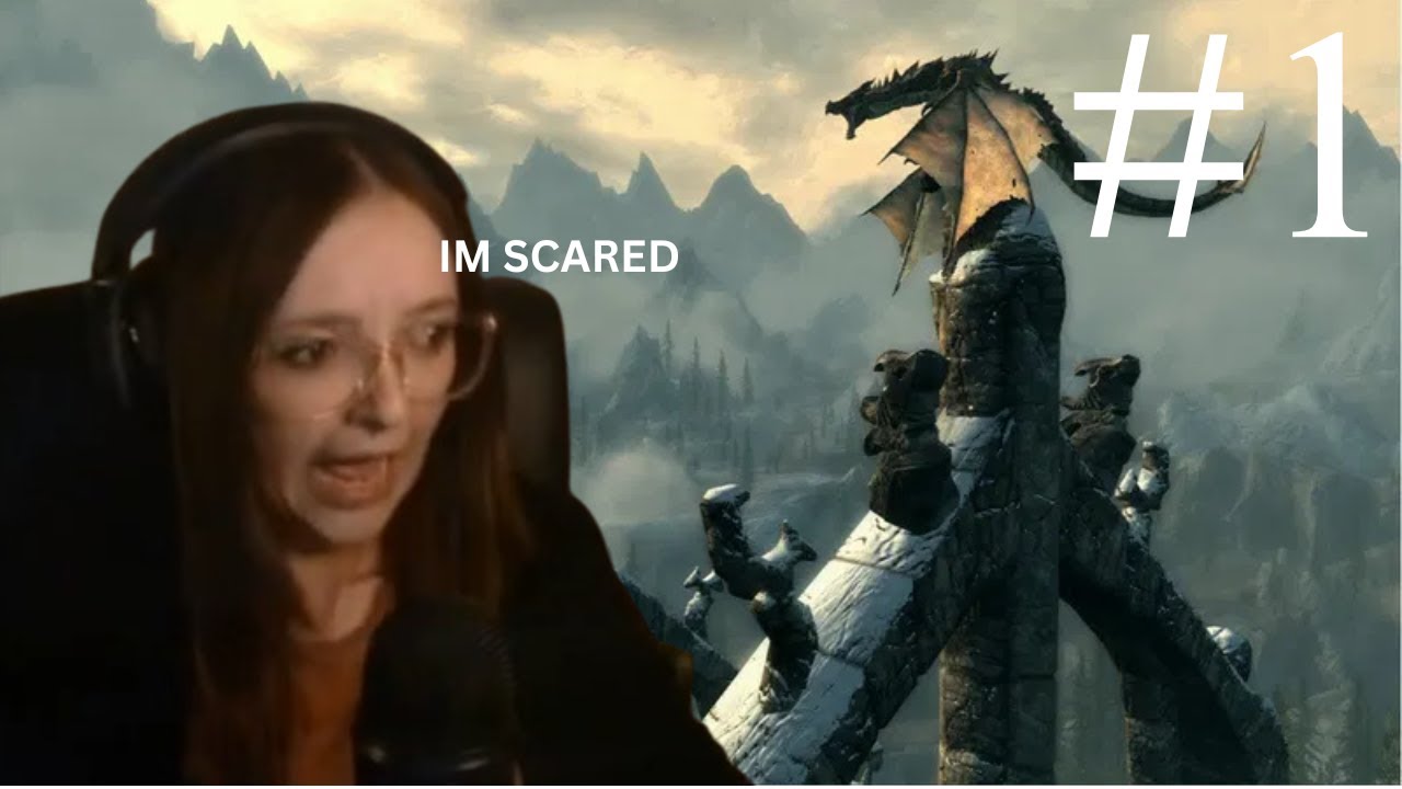 first skyrim playthrough #1. i am very scared...