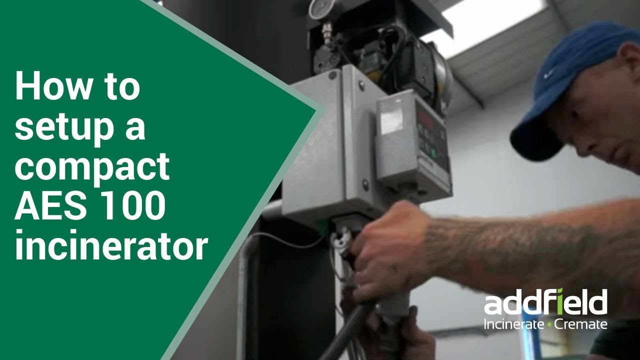 Incinerator Installation Video Guide for the AES100 Incinerator from Addfield