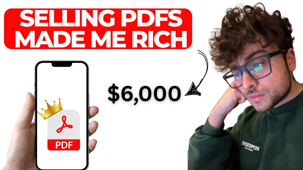 Как я зарабатываю 6000 долларов в неделю, продавая PDF-файлы с помощью ИИ