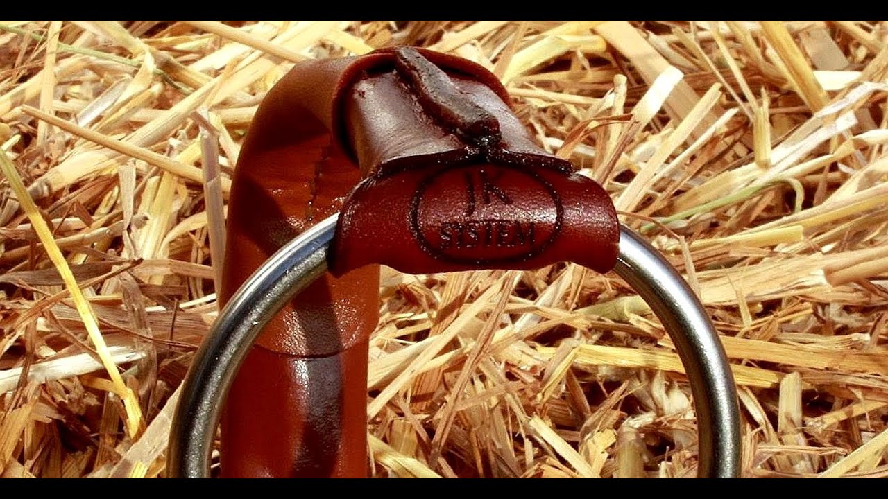 Wędzidło Skórzane - LEATHER BIT- JK System  www.jerzykrukowski.pl