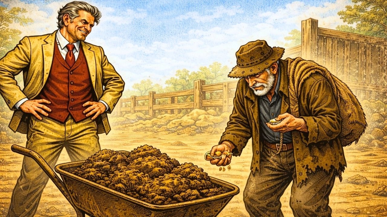 El patrón lo humilló dándole solo el estiércol de los animales como pago... ¡pero Dios transformó en