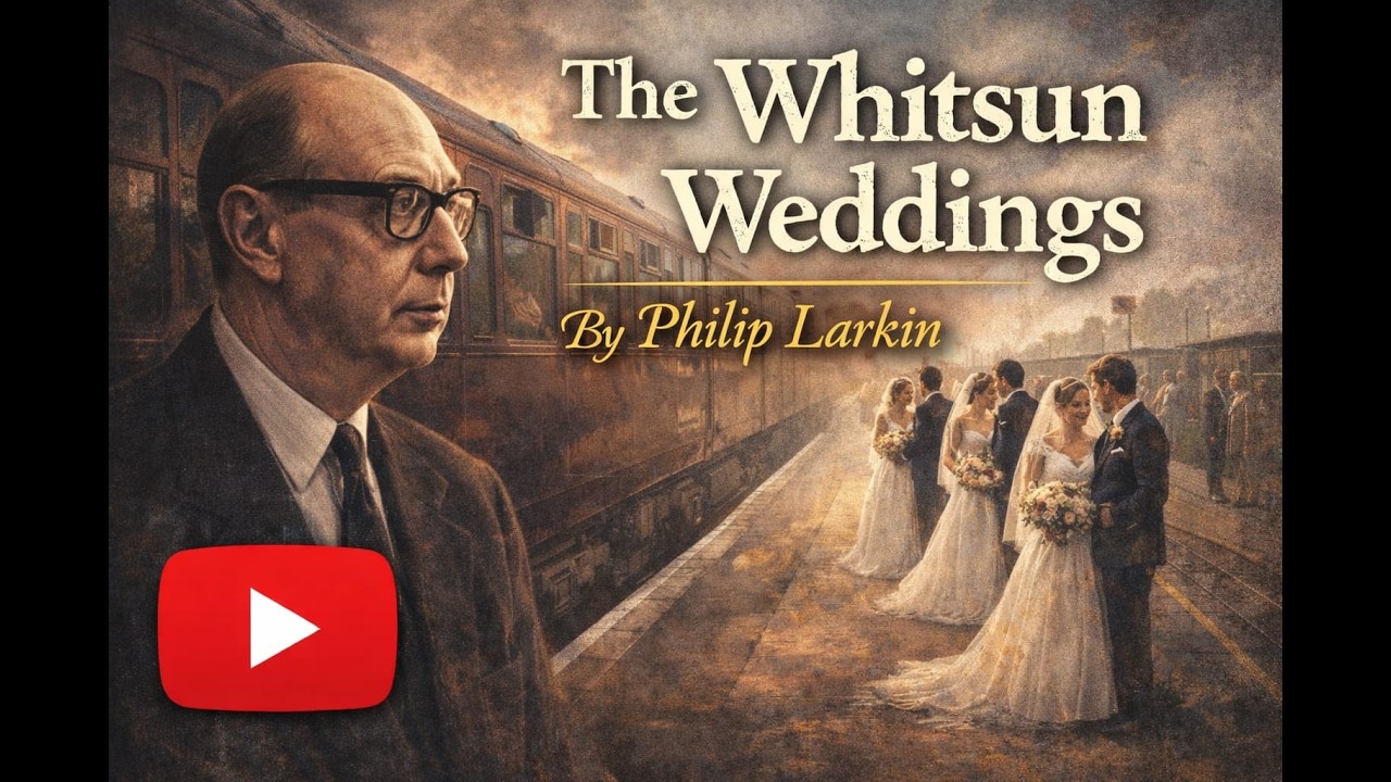 Whitsun Wedding by Philip Larkin Explained #universityoflucknow