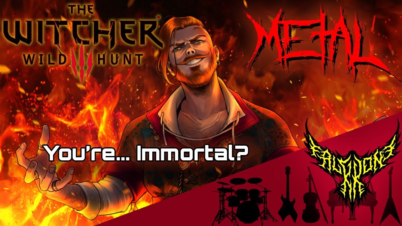 The Witcher 3: Hearts of Stone - You're... Immortal? (feat. Rena) 【Intense Symphonic Metal Cover】