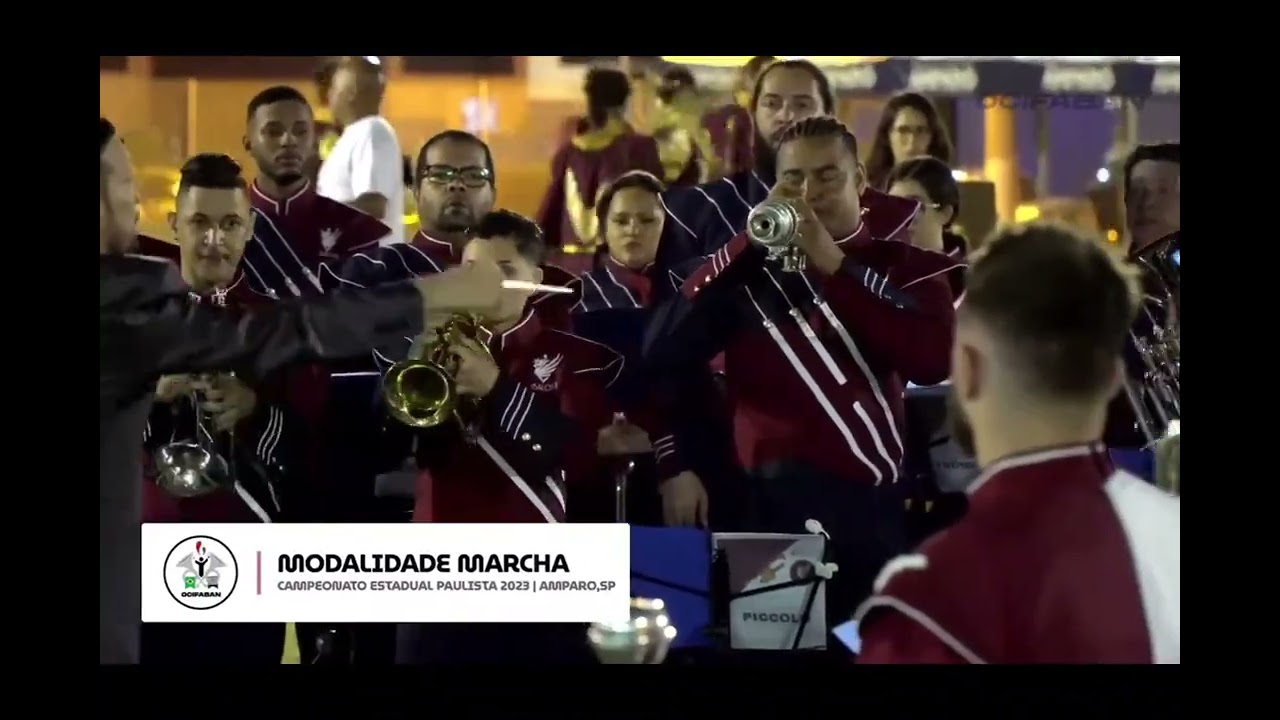 Banda Salotti no Estadual de Bandas e Fanfarras de Sp 2023.