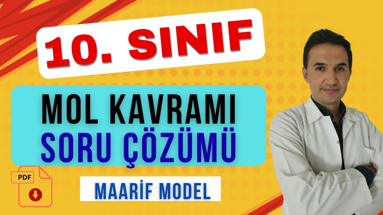 KİMYA 10. SINIF | MOL KAVRAMI SORU ÇÖZÜMÜ | Ersen ELGÜN #kimya #mol