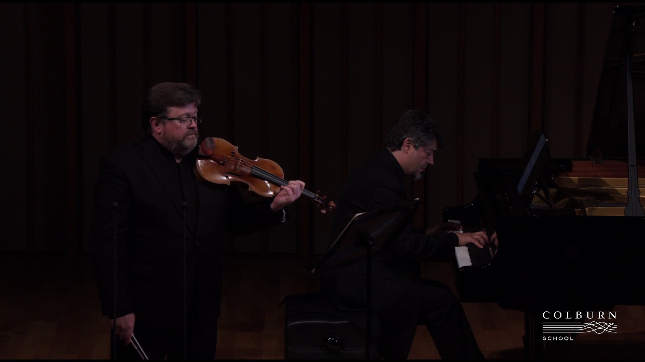 Martin Beaver and Fabio Bidini play Beethoven: Sonata for Violin and Piano N. 9 Op. 47 "Kreutzer"