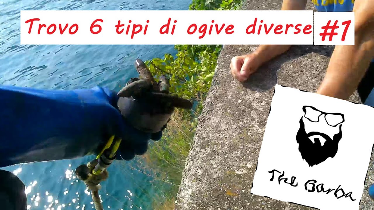 Magnet fishing: le ogive nel lago #1