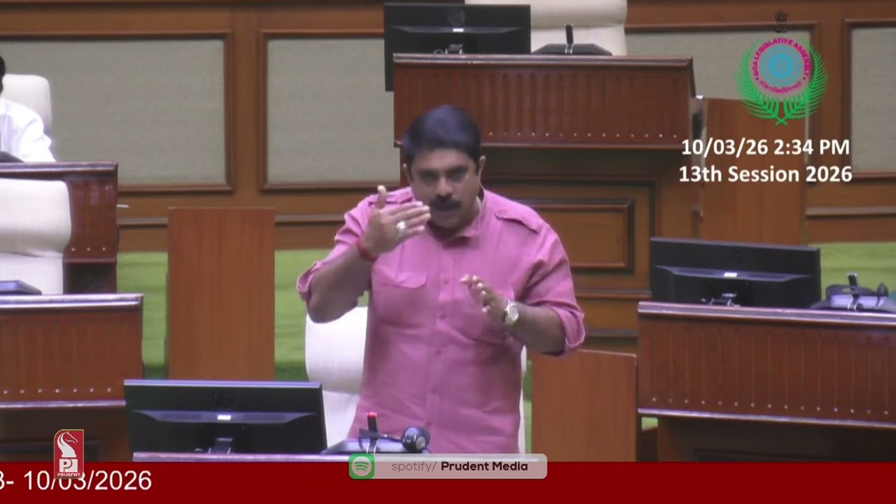 #Watch: Vijai Sardesai Takes Moral Responsibility For Assembly Gallery Protest