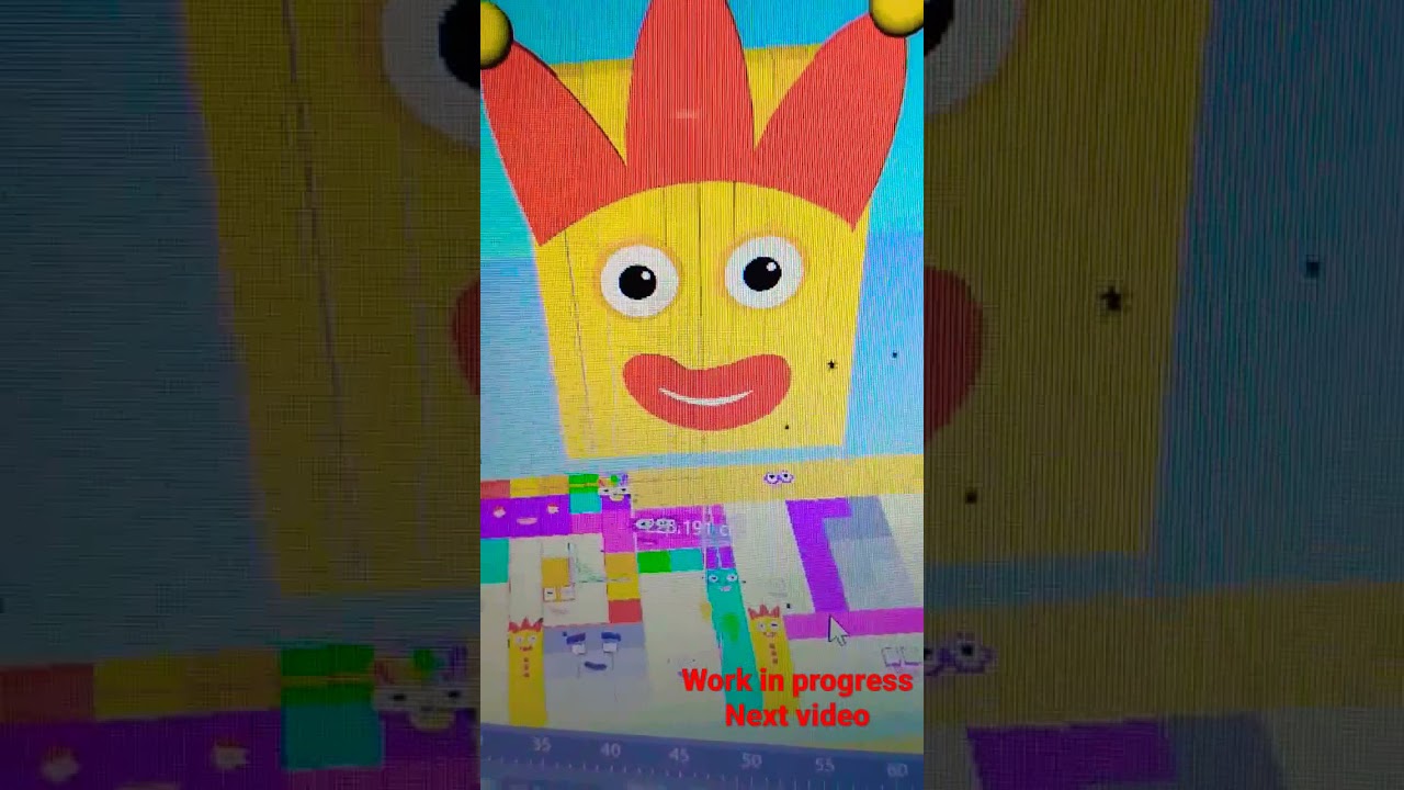 Numberblocks 300 Standing Tall Big Number Animation progress fanmade