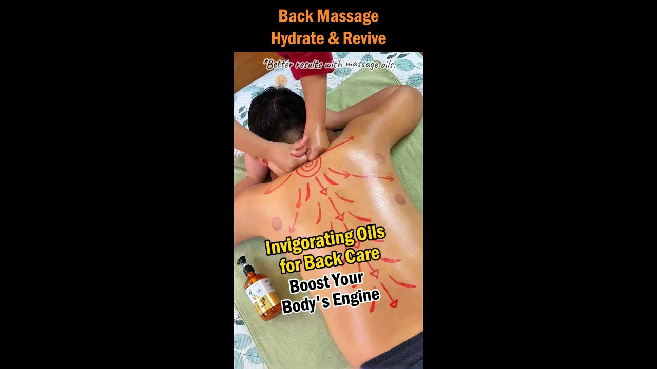 Back Massage: Hydrate & Revive
