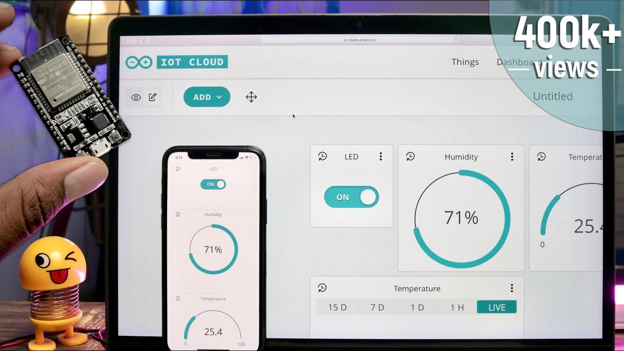 Использование Arduino IoT Cloud с ESP32 | Лучше ли это, чем New Blynk 🤔