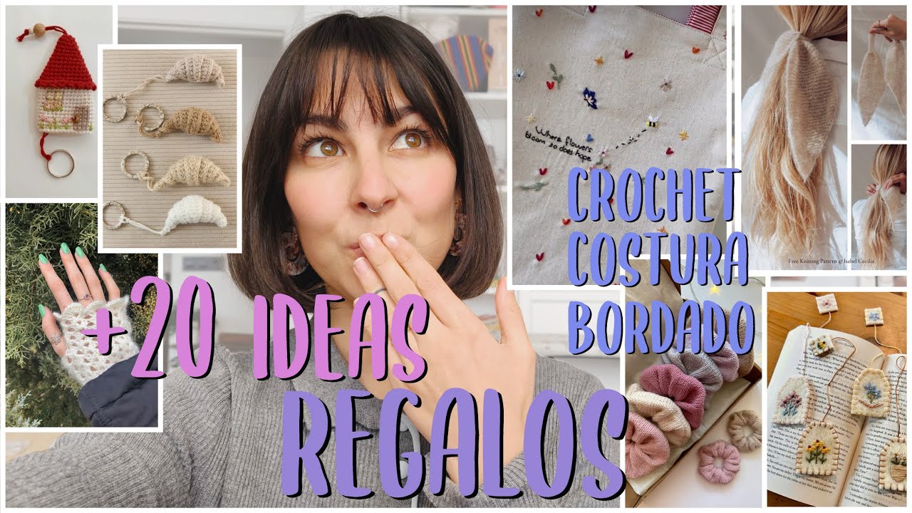 ¿Qué regalar? 💡 +20 Ideas de Crochet y Costura para sorprender a TODO el mundo