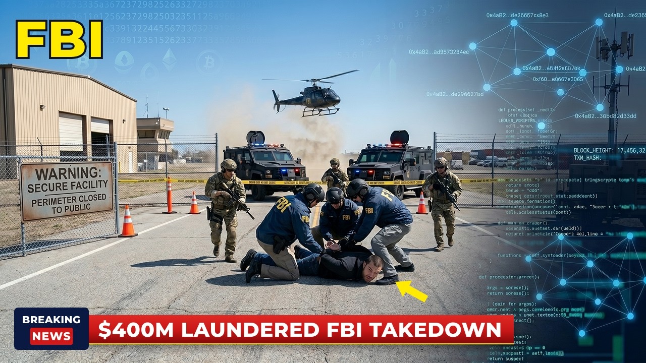 FBI Takes Down $400 Million Crypto Laundering Network: Operation Phantom Ledger