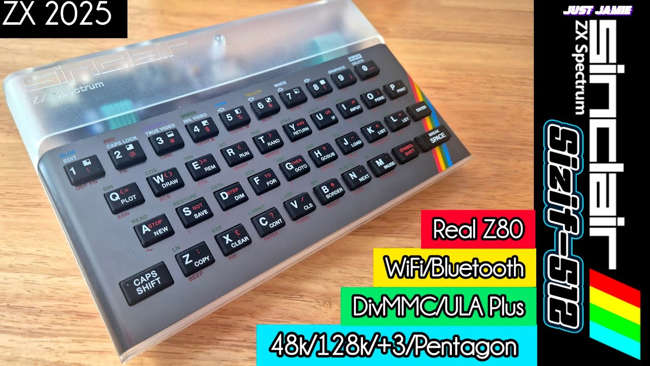 Что нужно знать — клон ZX Spectrum SiZif 512 #zxspectrum #sinclairzxspectrum #sizif