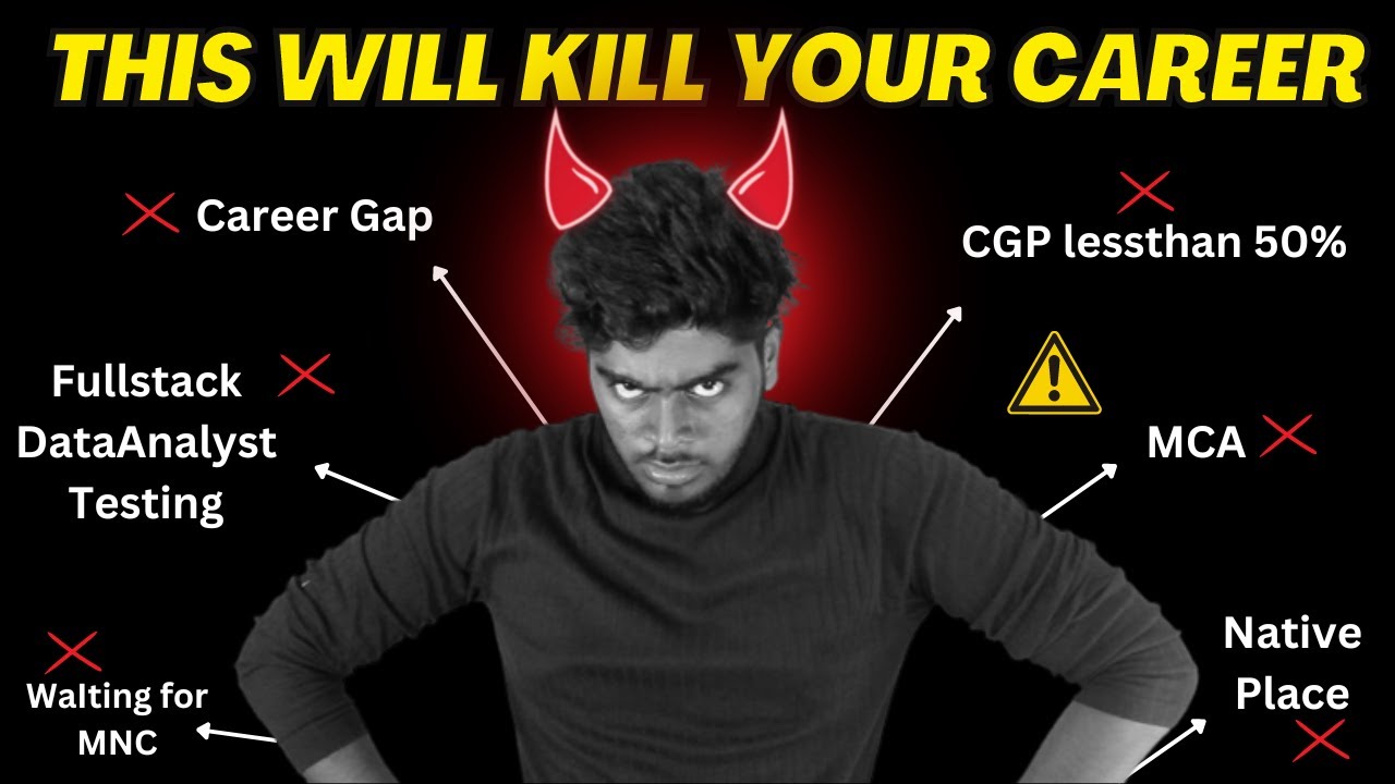 10 Career Mistakes you must need to avoid🚫 Before Entering into IT Jobs | Pls Stop doing this😞