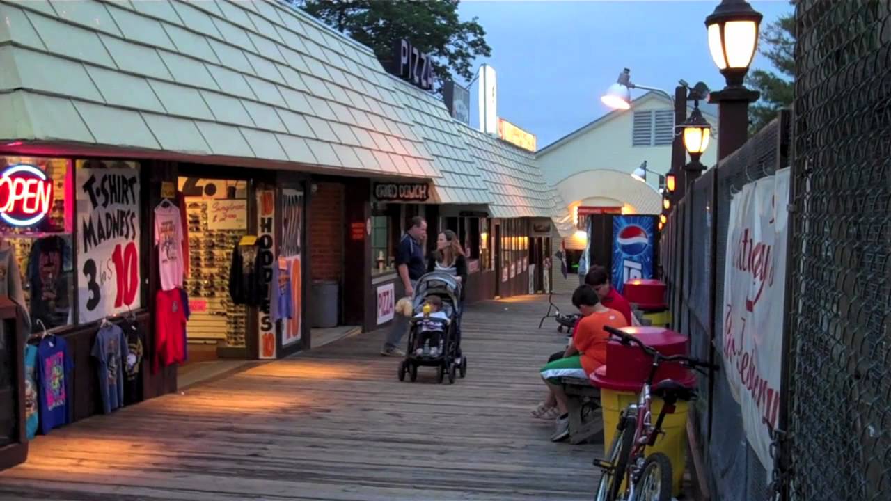 Weirs Beach Arcades and Shops