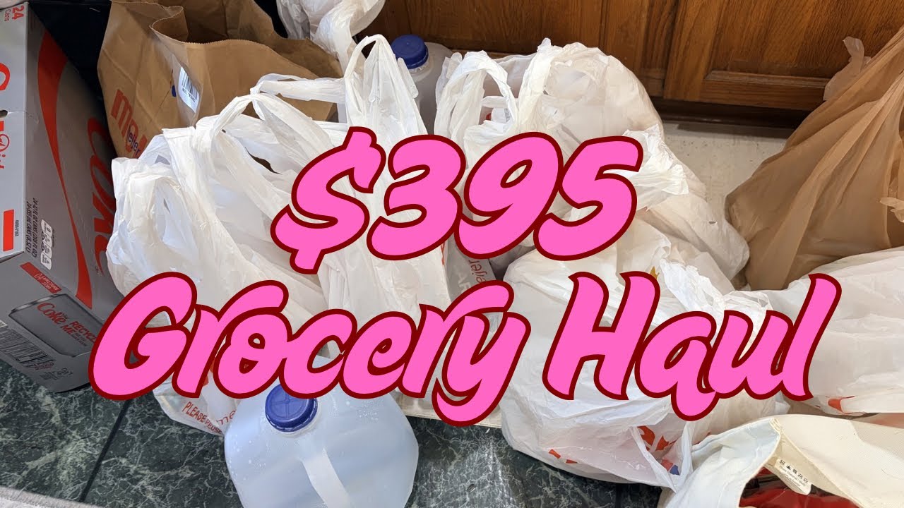 I spent $395 2 week Grocery Haul Aldi, Meijer, Costco & Walmart