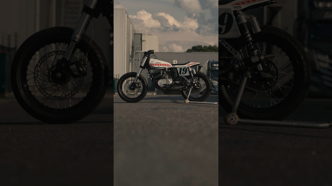 Yamaha RD 125 Street Tracker #anineteenbuilt #2stroke #yamaha #handmade #125 #motorcycle #tracker