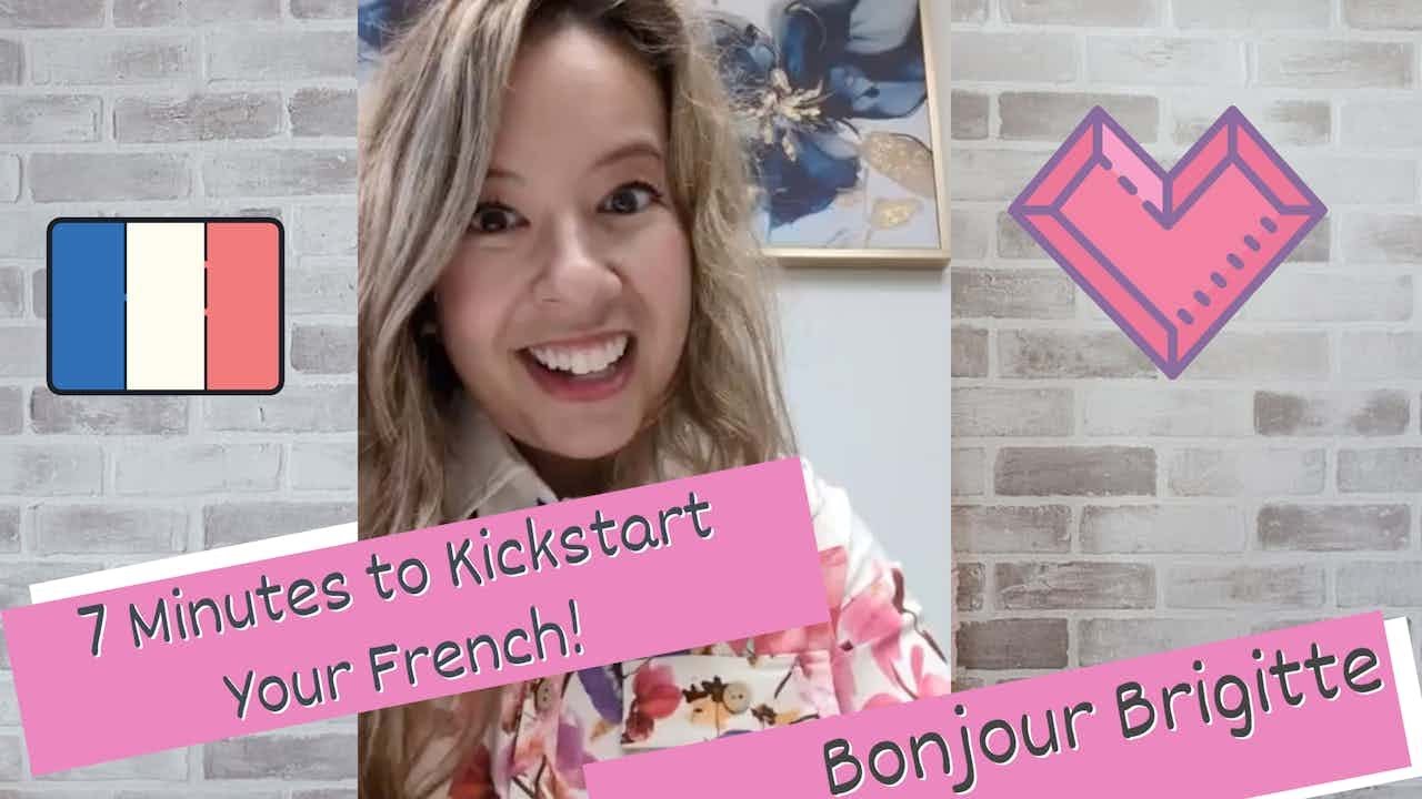 7½ Minutes with Bonjour Brigitte 🇫🇷💬 — What’s Your French Level + Easy Words to Start Using!