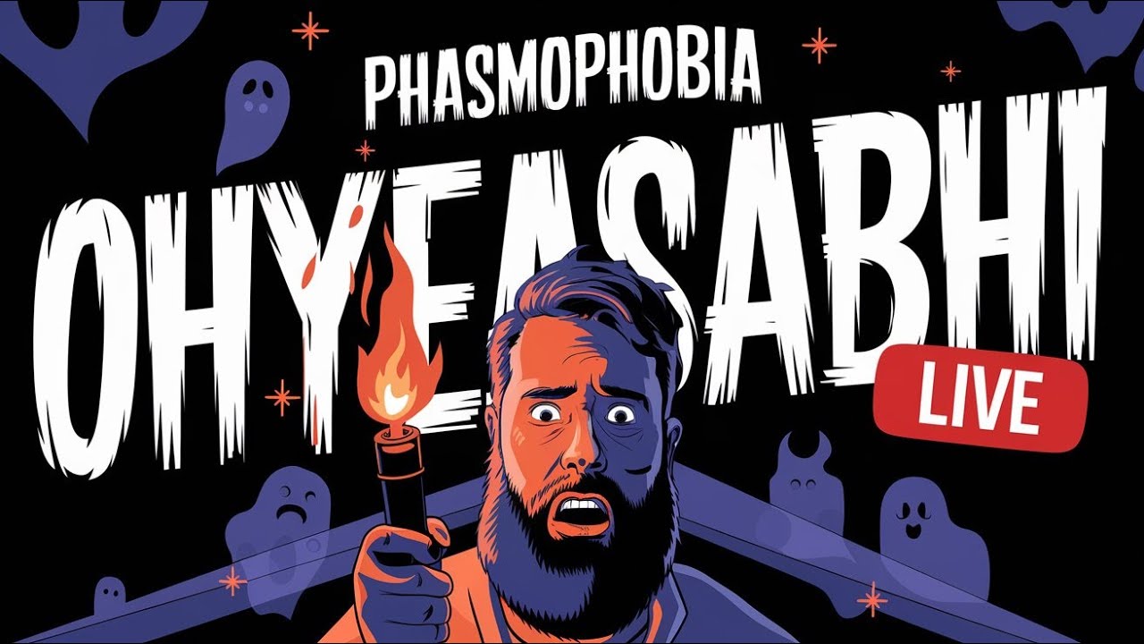 Watching the Dead or the Undead?😨| Join Us Live in Phasmophobia 🕵️‍♂️👻