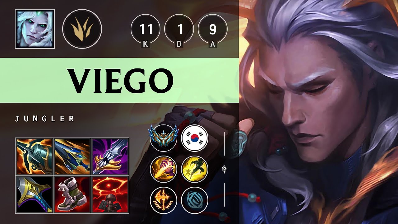 Viego Jungle vs Nidalee: Legendary - KR Challenger Patch 14.18